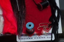 Red, black and silver Red, black and silver