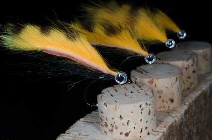 Orange Zonker Baitfish Orange Zonker Baitfish