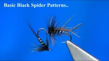 Video thumb for Basic Black Spider Pattern Wet and Dry