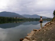 User submitted picture: Quietly nymphing over the...